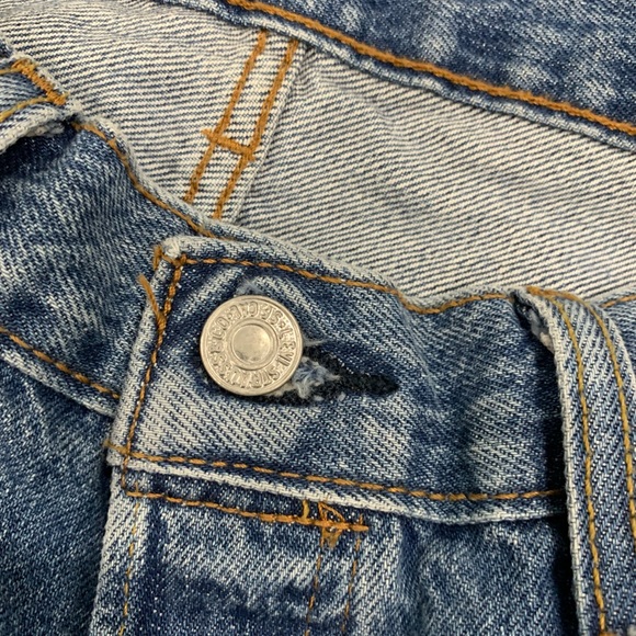 Original Levis 501 Button Fly Denim Jeans - Picture 6 of 9